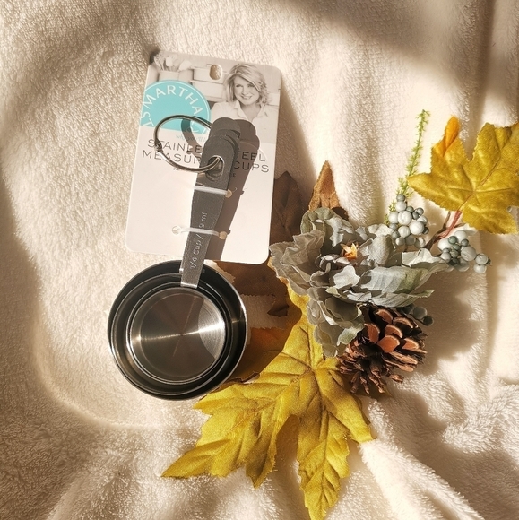 🩵3/$25🩵 Martha Stewart Stainless Steel Measuring Cups (4 pack) - Picture 2 of 6